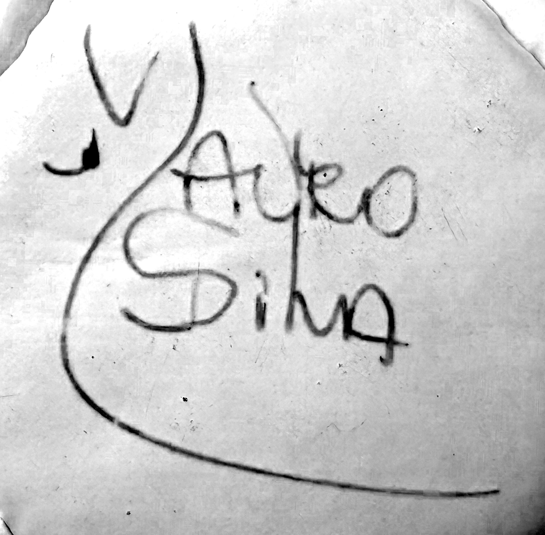 Signature of Mauro Silva